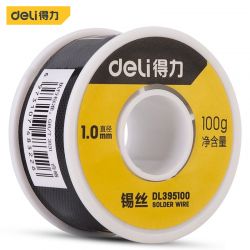 Žica za lemljenje (kalaj) DELI 1.0mm 100g DL395100