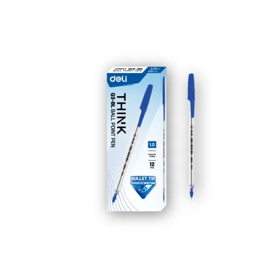 Hemijska olovka EQ3 plava 1.0mm EQ3-BL