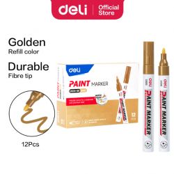 Paint Marker zlatni - okrugli vrh 2mm EU500-GD