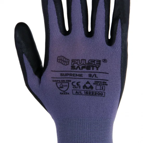 Zaštitne rukavice Supreme, Nitrilna pena, vel. 10