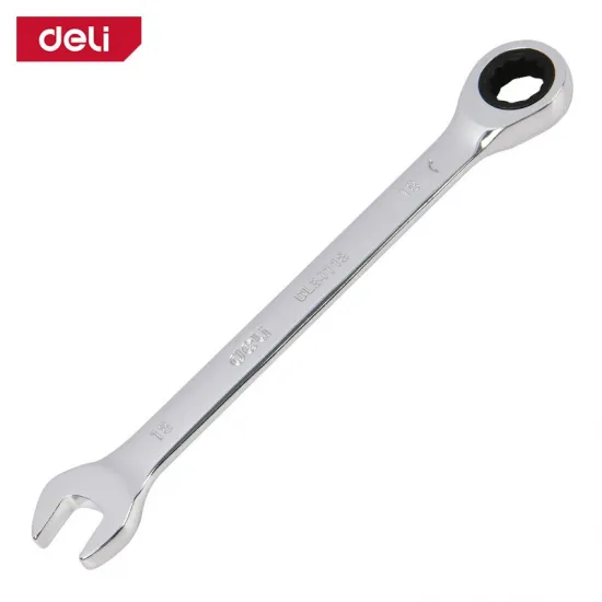 Ključ okasto-viljuškasti sa račnom 18mm DELI EDL34118