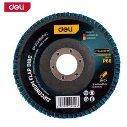 Lamelarni brusni disk Zn inox/metal 115mm G60 DELI EDH-BYP11560-E2