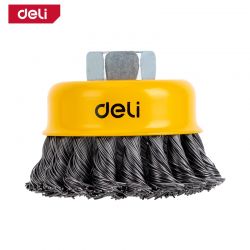 Četka čelična upletena 75mm M14 DELI EDH-GSS100-E2
