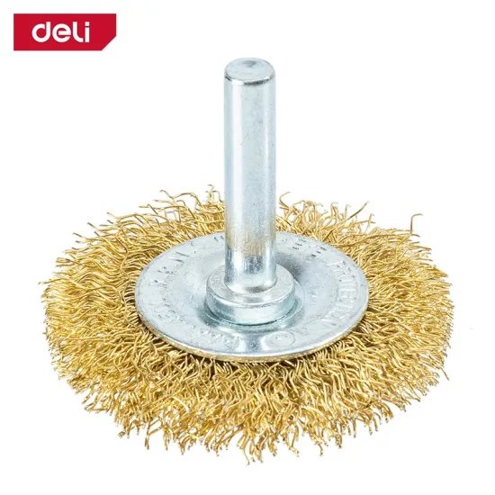 Četka kružna 50mm mesing 6mm DELI EDH-GSS050-E4