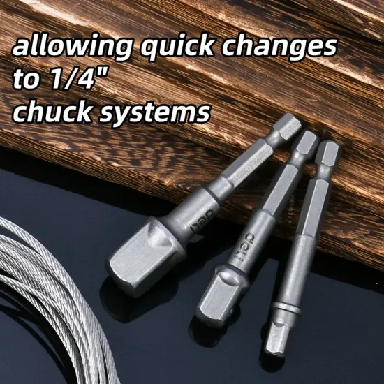 Adapteri za nasadne ključeve 3kom/set DELI EDL110002