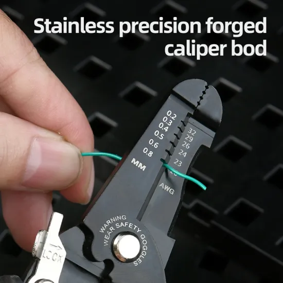 Klešta za skidanje izolacije 0,6-0,8mm PRO DELI 180mm EDL383028