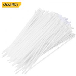 Kablovske vezice bele 4x250mm DELI DL9446