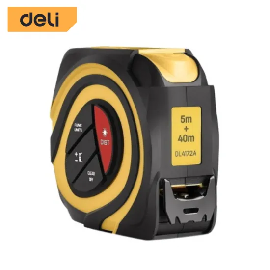 Digitalna laserska merna traka DELI 5m + 40m DL4172A