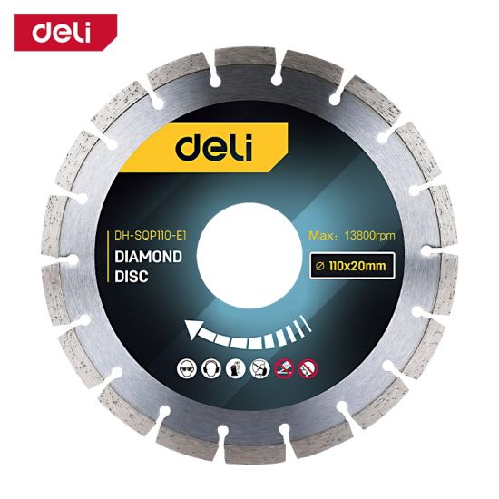 Dijamantska segmentna rezna ploča Deli 110mm EDH-SQP110-E1